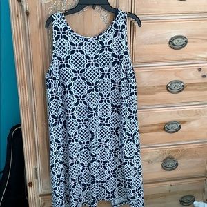 Blue dress